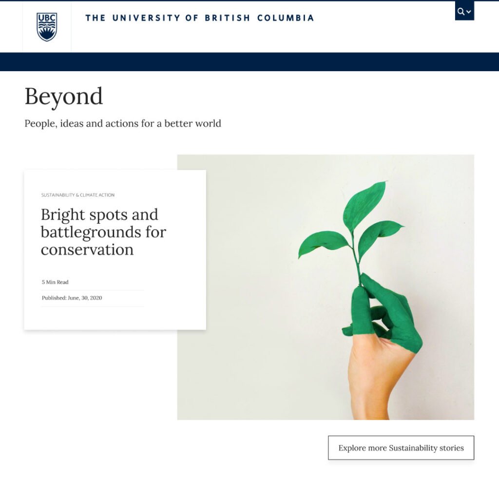 Beyond - UBC content marketing hub